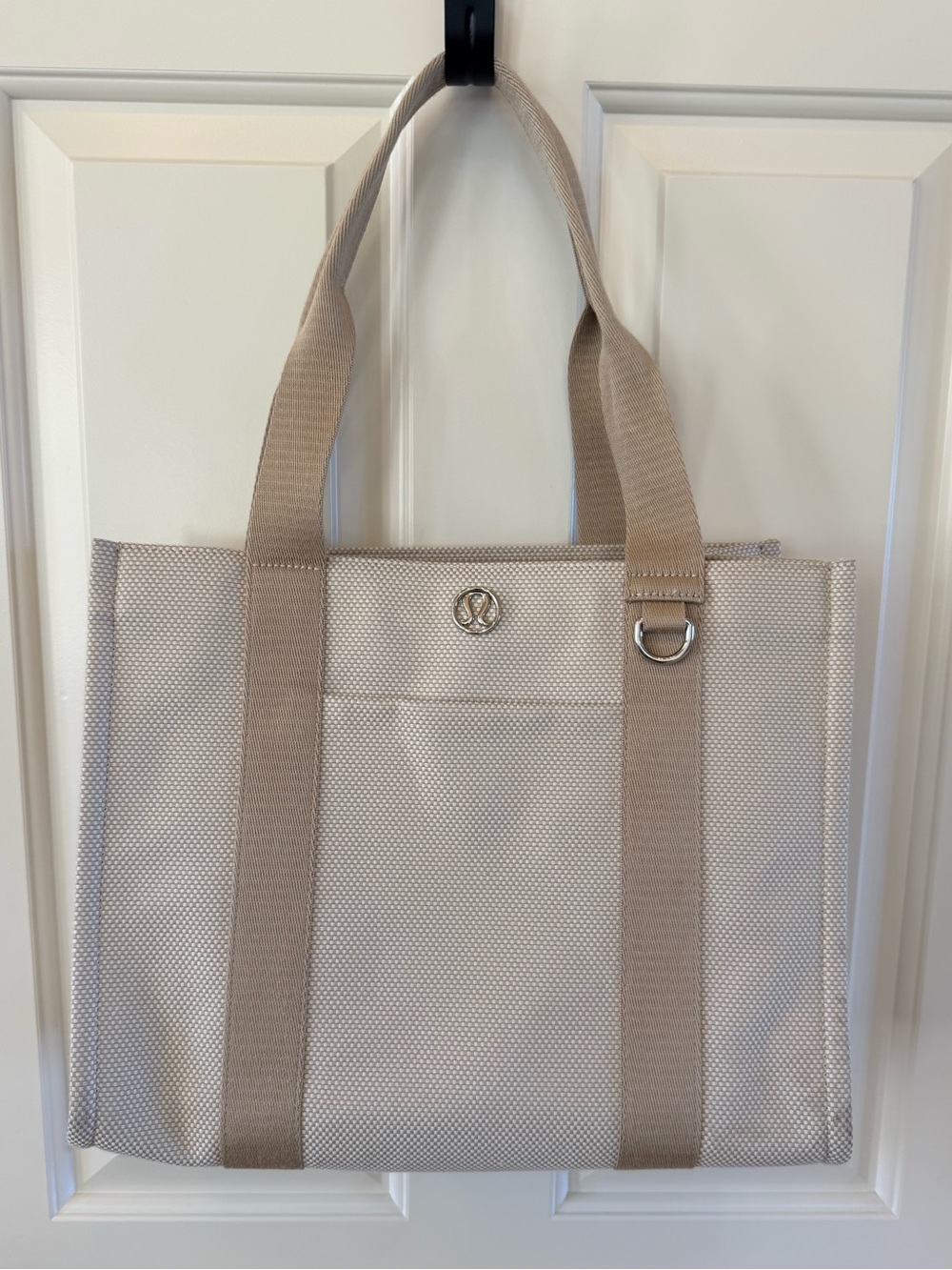 Lululemon Athletica Two-Tone Canvas Tote Bag 10L